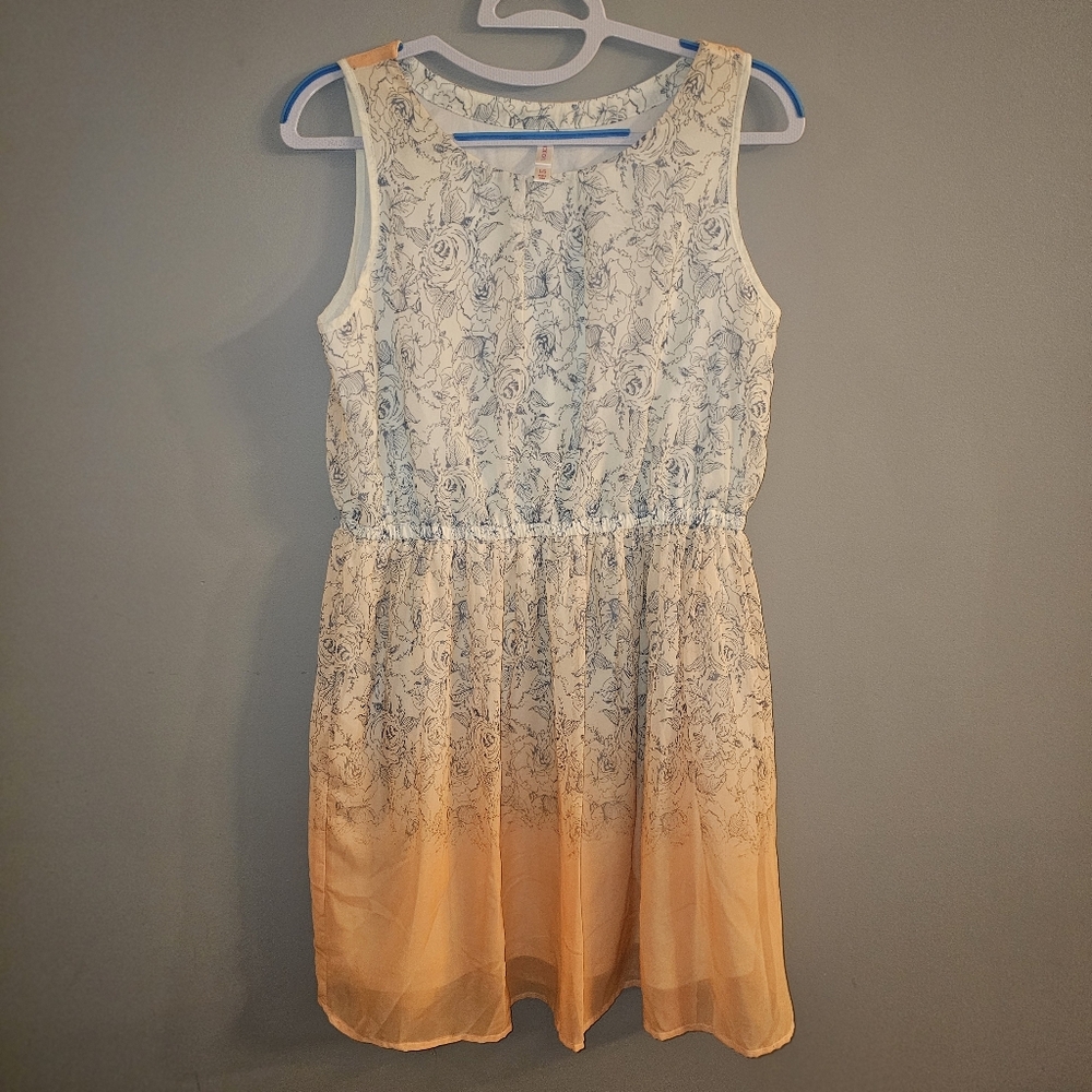 3/20.00. Summer Floral Ombre Dress